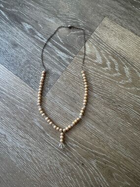 1950’s-1960’s era beaded pendant necklace